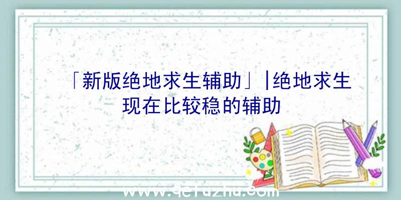 「新版绝地求生辅助」|绝地求生现在比较稳的辅助